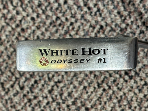 Odyssey White Hot #1 35" Putter White Hot Steel Shaft Odyssey Grip