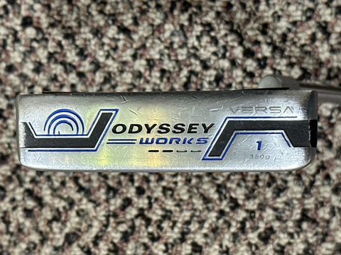 Odyssey Works Versa 1 33" Putter w/HC Odyssey Shaft Super Stroke Slim 3.0 Grip