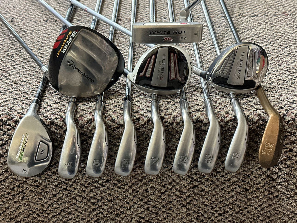 TaylorMade Adams Callaway Men's Right Hand Golf Club Set R Flex SET-081523T09