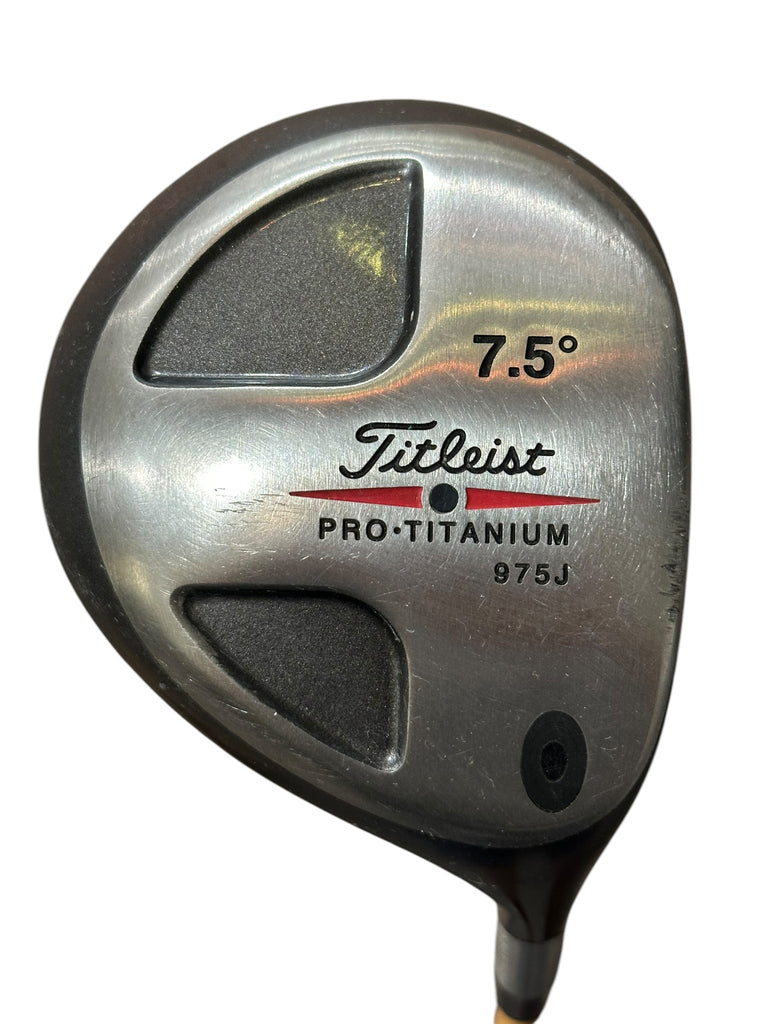 Titleist 975J 7.5° Driver Pro Force 85 Gold S Flex Shaft Softie Midsize Grip