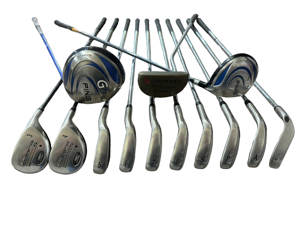 Ping Cobra Callaway Men's Right Hand Complete Golf Club Set R Flex SET-110624T03