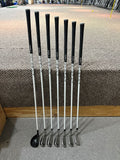 Tour Edge C522 Hot Launch Hybrid Iron Set 4-PW Fubuki HL R Flex Shafts Z5 Grips