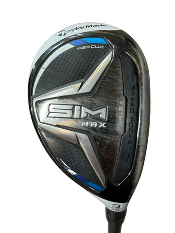 TaylorMade Sim Max 19° 3 Hybrid Ventus 7 Stiff Flex Shaft Golf Pride MCC Grip