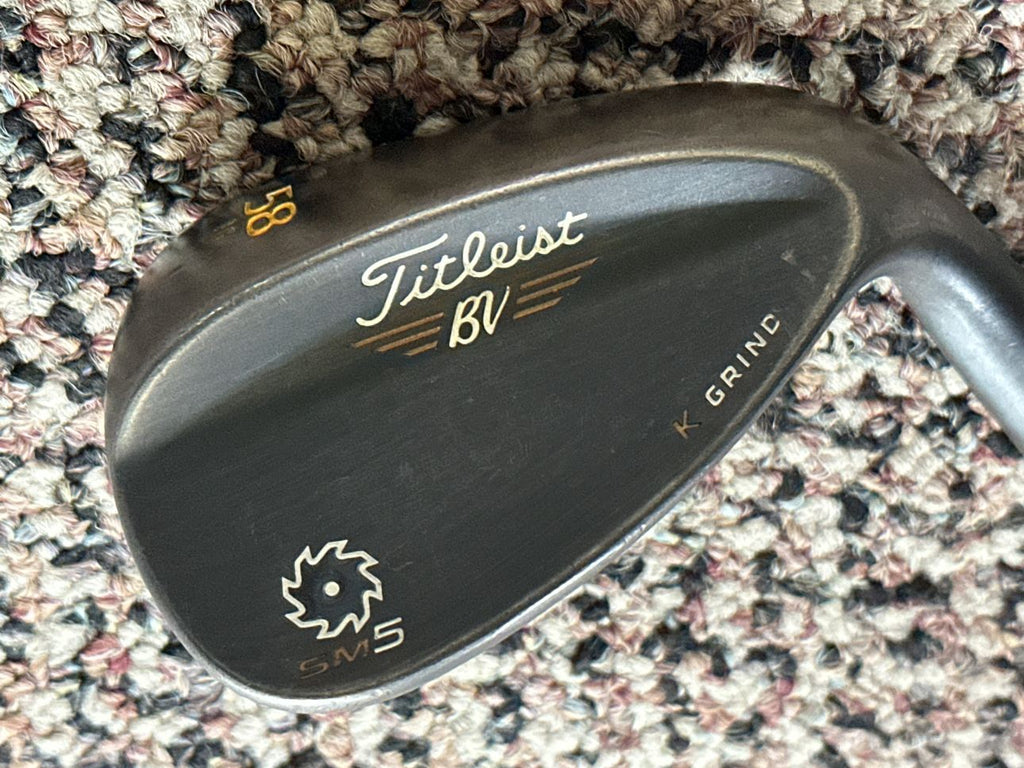 Titleist SM5 K Grind 58•11 Lob Wedge DG Wedge Flex Shaft Golf Pride MCC Grip