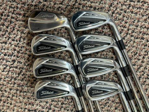 Titleist 716 AP2 Forged 4-AW +1/2" XP90 R300 Shafts Lamkin Crossline Grips