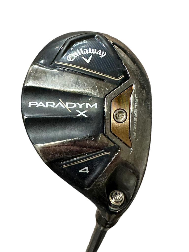 Callaway Paradym X 21° 4 Hybrid Hzrdus 6.0 75g S Flex Shaft GP Tour Velvet Grip
