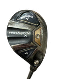 Callaway Paradym X 21° 4 Hybrid Hzrdus 6.0 75g S Flex Shaft GP Tour Velvet Grip
