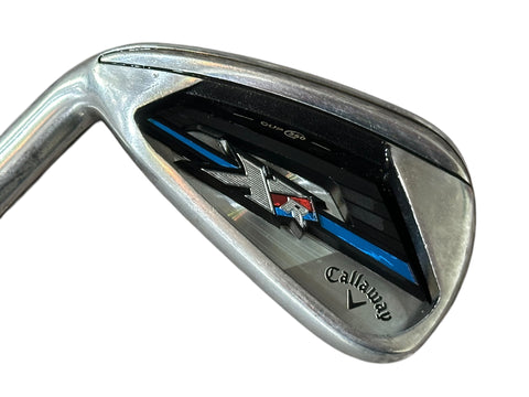 Callaway LH XR OS 7 Iron True Temper Speed Step 80 R Flex Shaft Lamkin UTX Grip