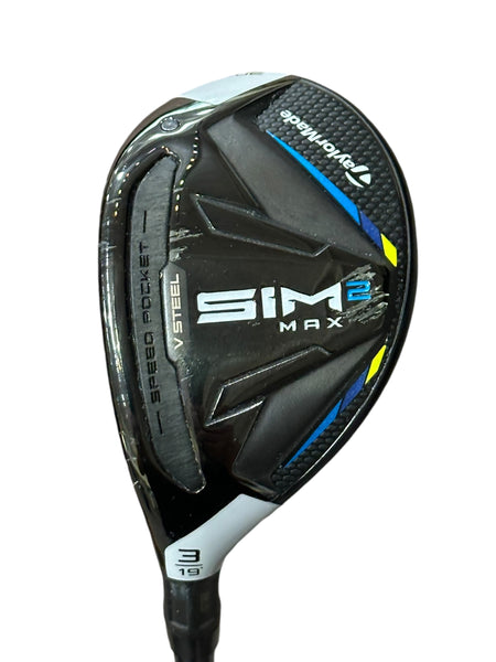 TaylorMade LH Sim Max Rescue 19° 3 Hybrid Ventus 6 R Flex