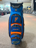 Team Effort Florida Gators Cart Bag 14-Way Divider 8 Pockets Blue/Orange