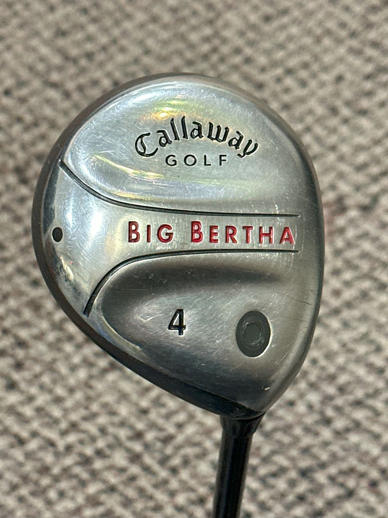 Callaway Big Bertha 4 Wood RCH 75g Light Flex Shaft Lamkin Crossline Grip