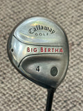 Callaway Big Bertha 4 Wood RCH 75g Light Flex Shaft Lamkin Crossline Grip