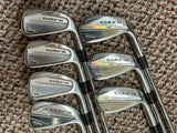 Cobra King CB/MB Combo Irons 4-PW +1/2" Project X LZ 6.0 S Flex GP Arccos Grips