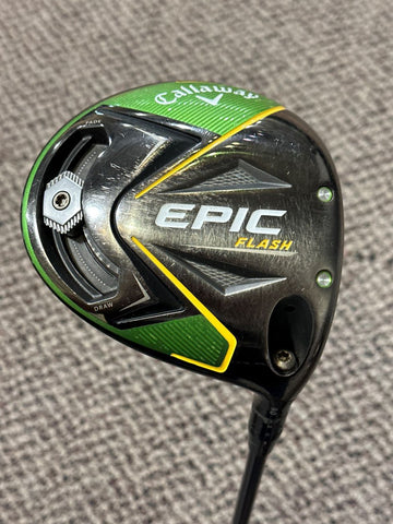 Callaway Epic Flash 9° Driver Riptide 55g R Flex GP CP2 Wrap Grip