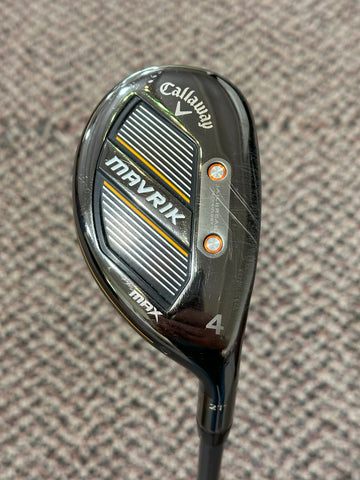 Callaway Mavrik Max 21° 4 Hybrid Catalyst 65g 5.5 R Flex Shaft GP Tour Wrap Grip