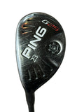 Ping LH G25 23° Hybrid TFC189H R Flex Shaft Golf Pride Tour Velvet Grip