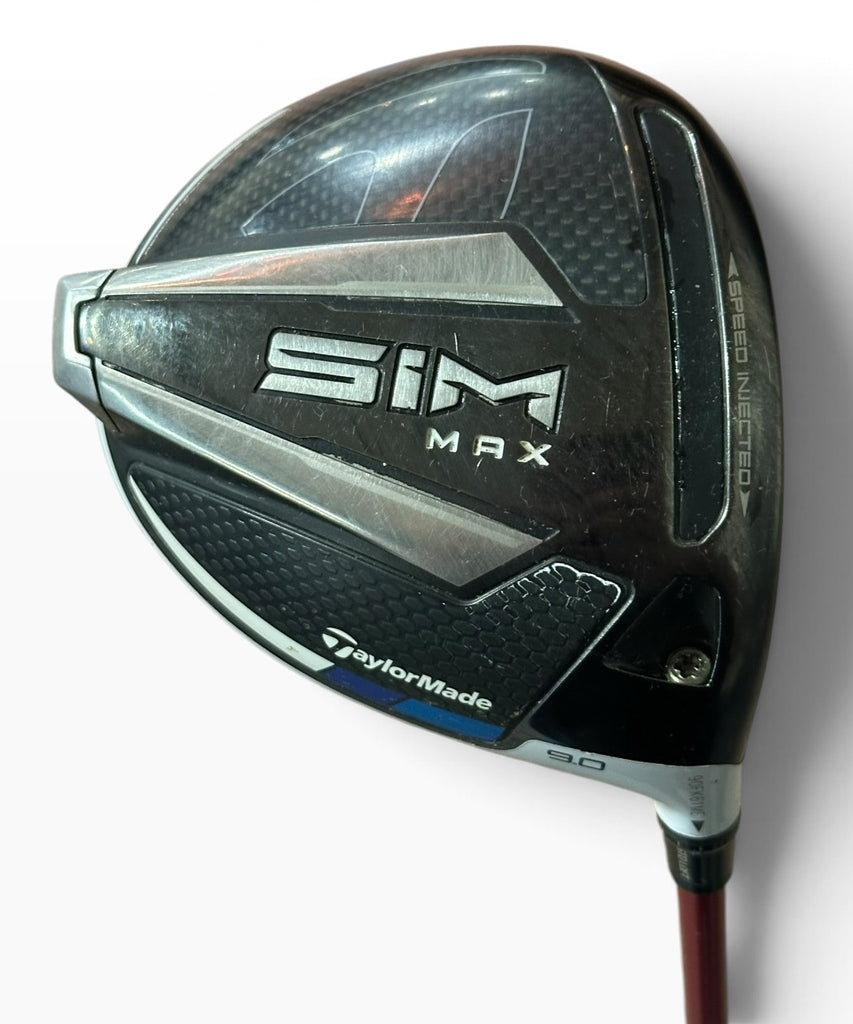 TaylorMade Sim Max 9° Driver Ventus 5 Regular Flex Shaft Winn Dri•Tac 2.0 Grip