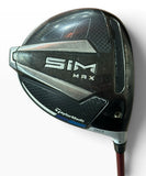 TaylorMade Sim Max 9° Driver Ventus 5 Regular Flex Shaft Winn Dri•Tac 2.0 Grip