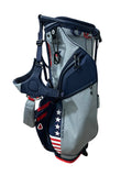 Sun Mountain Stand Bag 14-Way Divider 6 Pockets Harness Handle Rain Hood