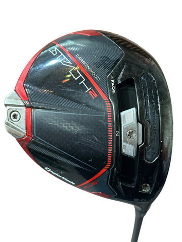 TaylorMade Stealth 2 9° Driver Hzrdus Smoke 60g 6.0 S Flex Shaft GP MCC Grip