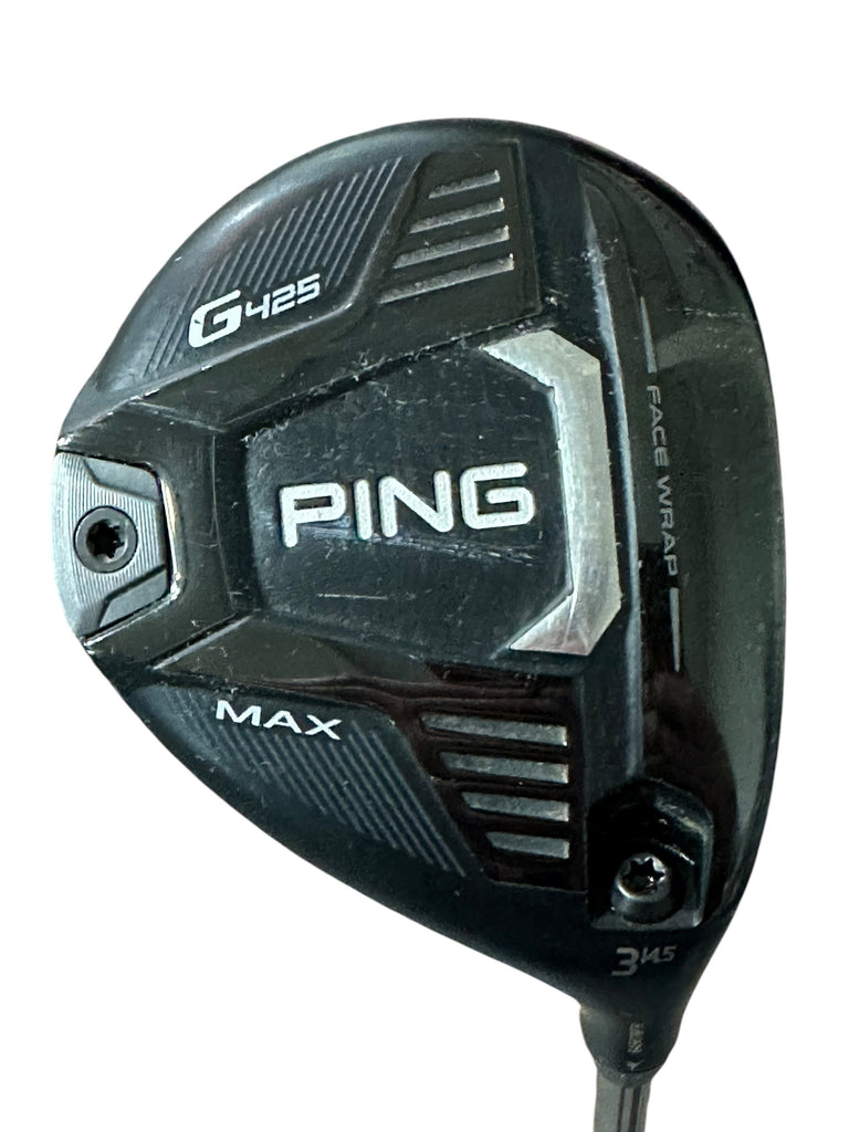 Ping G425 Max 14.5° 3 Wood Ping Tour 75g Stiff Flex Shaft Golf Pride Tour Velvet Grip