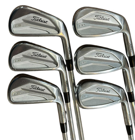 Titleist CB 620 Forged Irons 5-PW KBS Tour Lite 100 X Flex Shafts GP MCC Grips