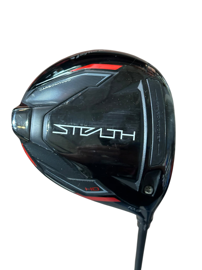 TaylorMade Stealth HD 10.5° Driver Hzrdus 6.5 X Flex Shaft GP Tour Velvet Grip