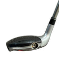 TaylorMade LH Rescue Dual 19° 3 Hybrid TM Hybrid 65 R Flex Shaft Crossline Grip