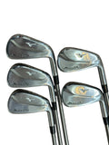 Mizuno Pro 225 Irons 6-PW +1/2" Steel Fiber i95 R Flex Shafts Tour Velvet Grips