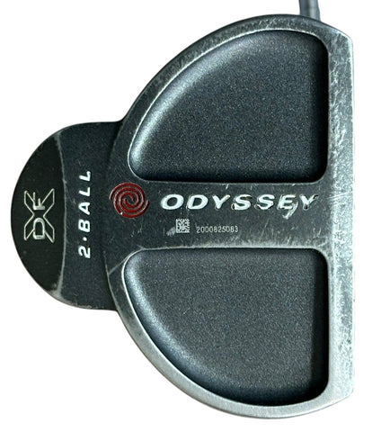 Odyssey LH DFX 2-Ball 35" Putter Odyssey DFX Steel Shaft SS Slim 3.0 Grip