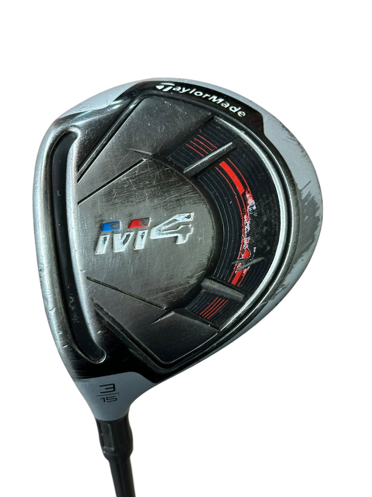 TaylorMade LH M4 15° 3 Wood Atmos FW6 Stiff Flex Shaft TaylorMade Grip