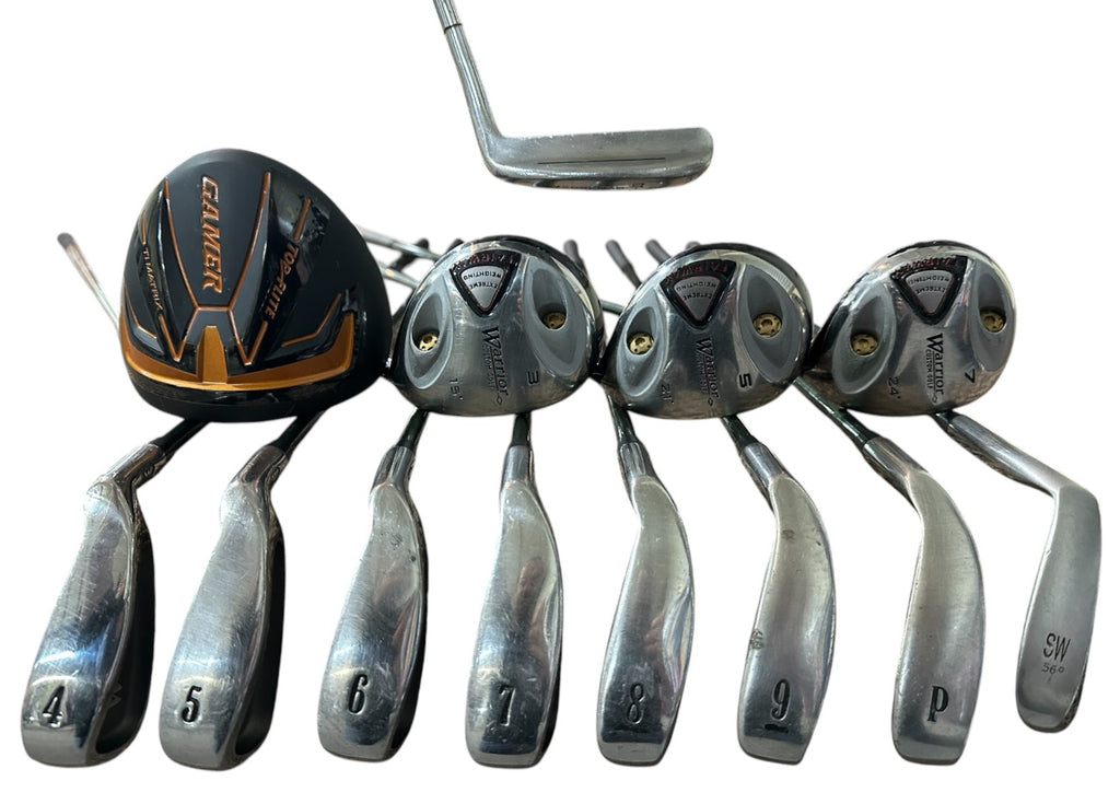 Top Flite Warrior MRH Complete Golf Club Set Sr Flex +1/2" SET-060226T01
