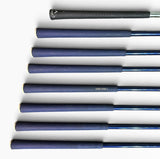 Callaway X20 Iron Set 4-PW, SW +1/2" Apollo Blue Steel Stiff Flex Shafts Tacki Mac Grips