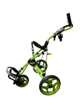 Rovic RV3J 3 Wheel Pushcart Umbrella Holder 2 Water Bottle Holders Ball Holder