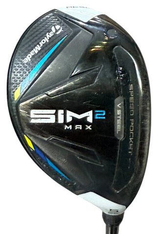 TaylorMade Sim2 Max 25° 5 Hybrid Ventus 6 R Flex Shaft Lamkin Crossline Grip