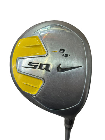 Nike SQ 15° 3 Wood Sasquatch Stiff Flex Shaft Crossline Grip