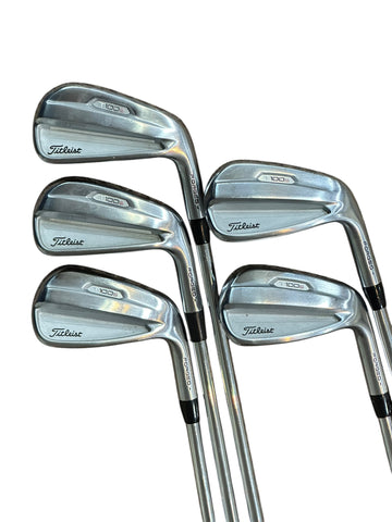 Titleist T100S Forged Iron Set 6-PW AMT R300 R Flex Shafts Tour Velvet Grips