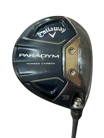 Callaway Paradym 15° 3 Wood Hzrdus 60g 5.5 R Flex Shaft Winn Dri•Tac Grip