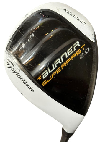 TaylorMade Burner Superfast 2.0 21° 4 Hybrid REAX R Flex Shaft GP MCC Grip