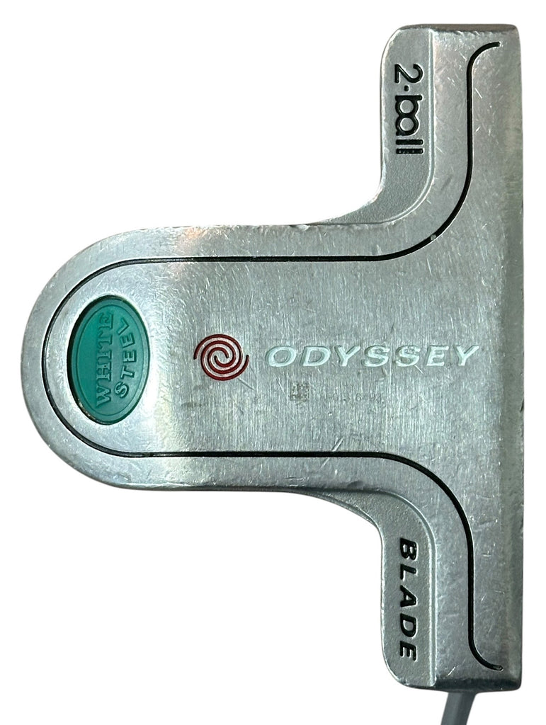 Odyssey 2-Ball Blade 35.5" Putter White Hot Shaft Super Stroke Flatso 1.0 Grip