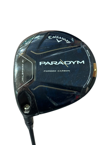 Callaway LH Paradym 9° Driver Aldila NV 65g Stiff Flex Shaft GP MCC +4 Grip