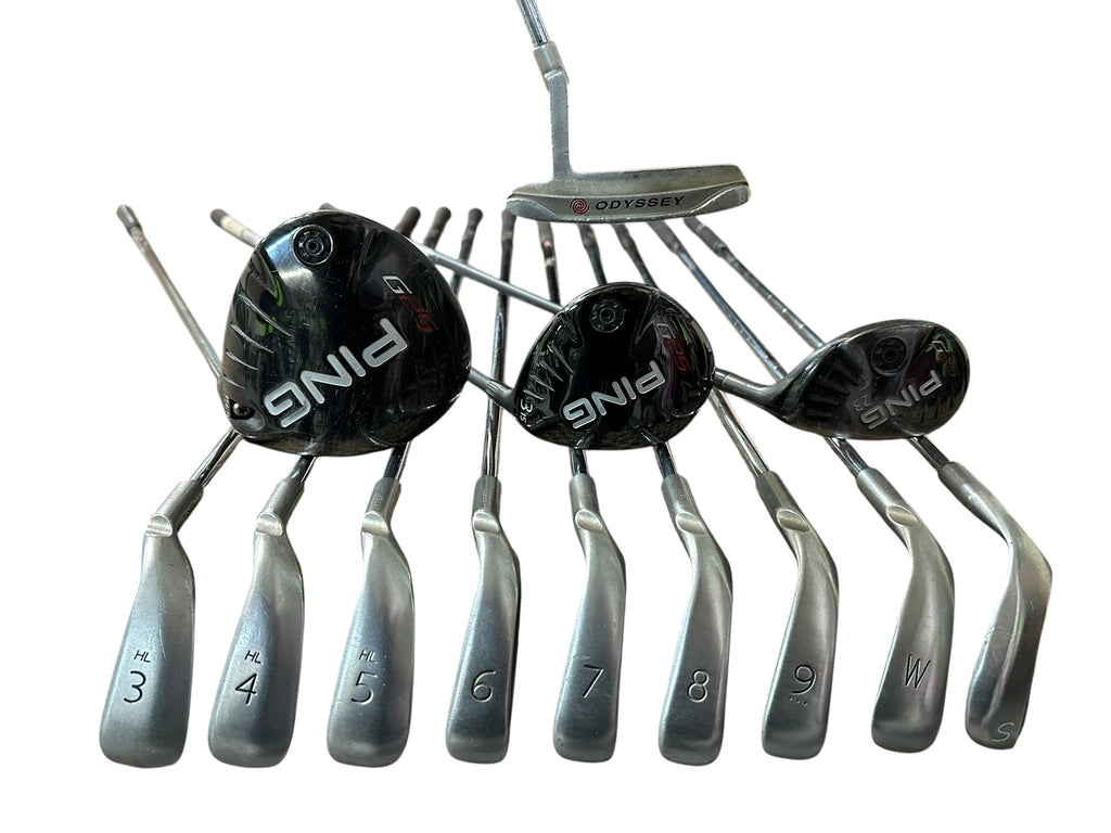 Ping Odyssey Men's Right Hand Complete Golf Club Set +1" R Flex SET-022426T01