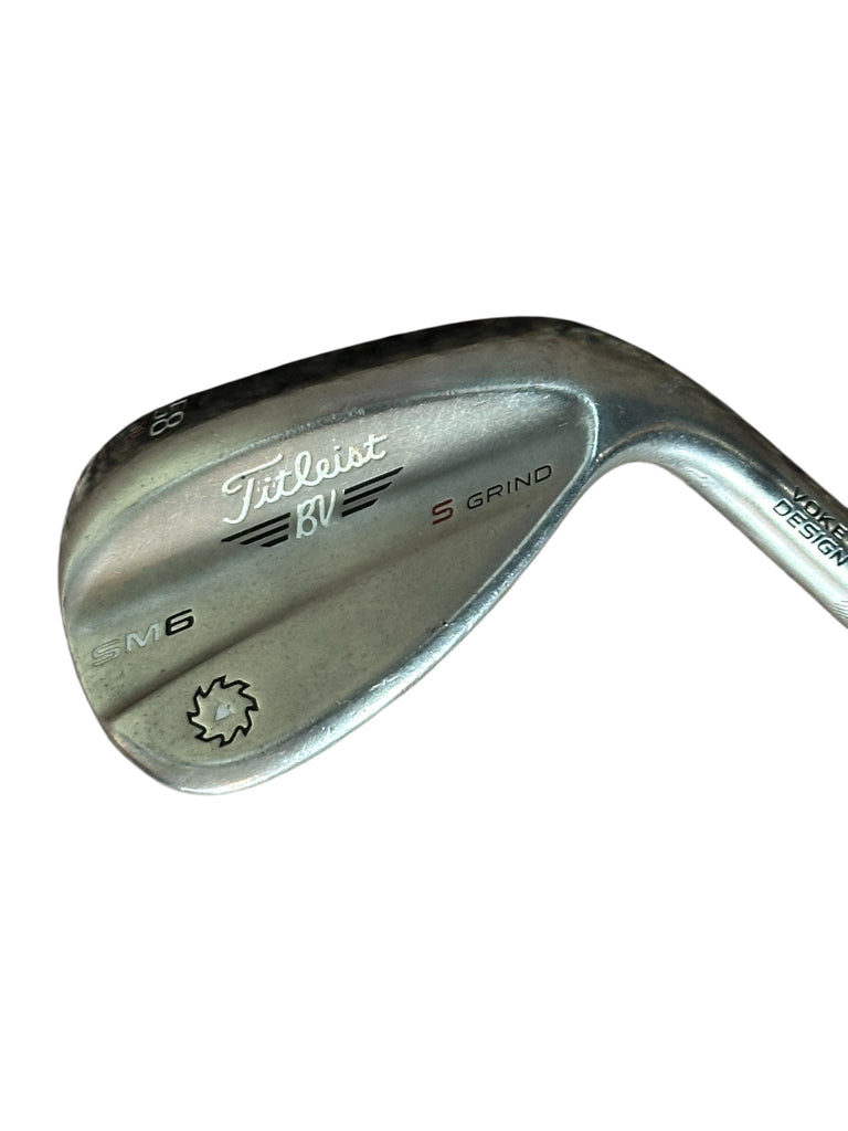 Titleist SM6 S Grind 58° Lob Wedge SM6 Wedge Flex Shaft GP MCC Grip