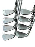 Titleist 716 AP1 Iron Set 4-AW XP90 R300 R Flex Shafts GP Tour Velvet Grips