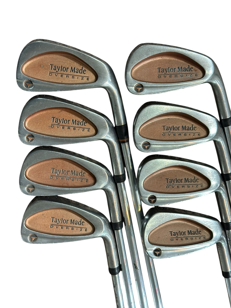 TaylorMade Burner Oversize Iron Set 2-9 (NO PW) -1/2" Rifle R80 R Flex Shafts