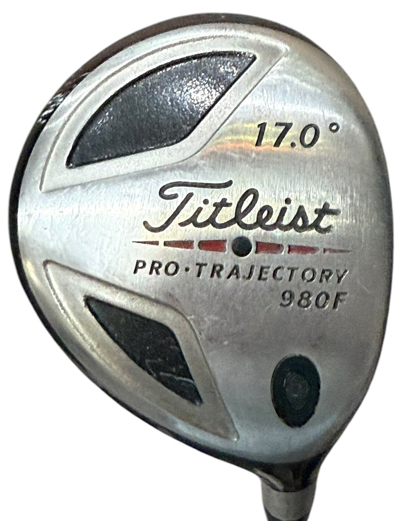 Titleist 980F 17° 5 Wood Pro Force V2 85g Stiff Flex Shaft Titleist M580 Grip