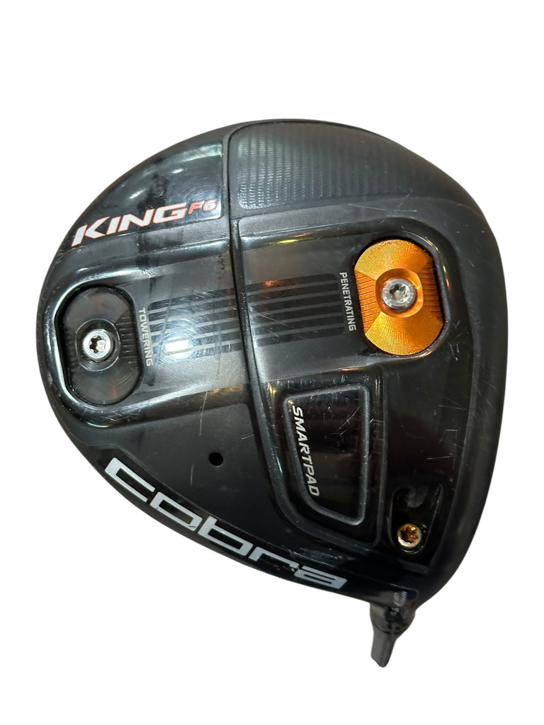 Cobra King F6 9°-12° Driver Ozik 60g Red Tie Q4 S Flex Shaft GP Tour Wrap Grip