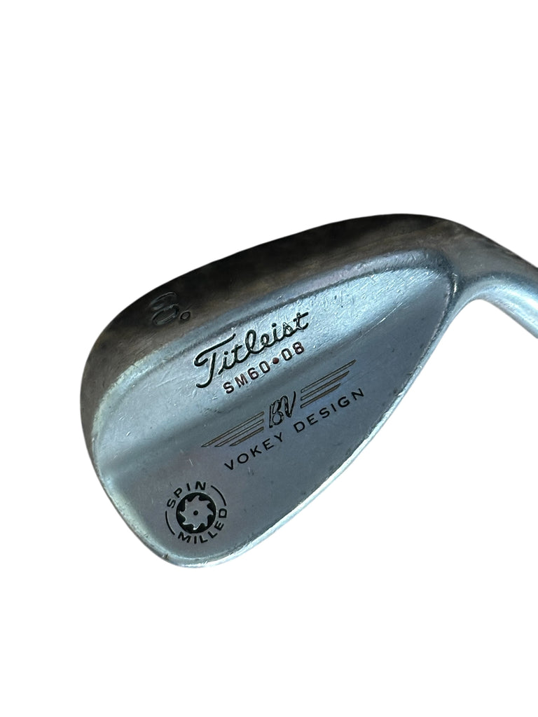 Titleist SM60•08 Spin Milled Lob Wedge DG S300 Stiff Flex Shaft Titleist Grip