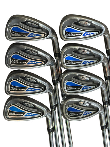 Cobra FP Iron Set 4-GW NS Pro 1030H R Flex Shafts Cobra Tour Velvet Grips