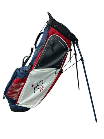 Ping 1925 Hoofer Stand Bag 5-Way Divider 7 Pockets Shoulder Strap Carry Handle Rain Hood